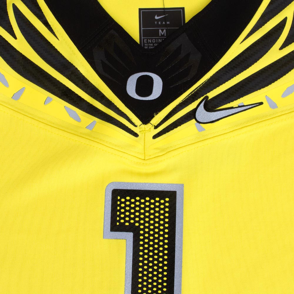 Classic Oregon O, Nike, Yellow, Jerseys, Polyester, Kids, Youth, Football, Replica, 2024, 829846